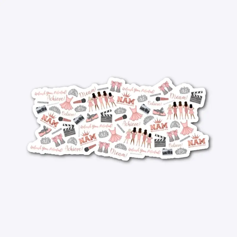 NAM GIRL STICKER #1